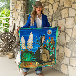 Song of the Jackalope Scarf  - Fringe Scarves