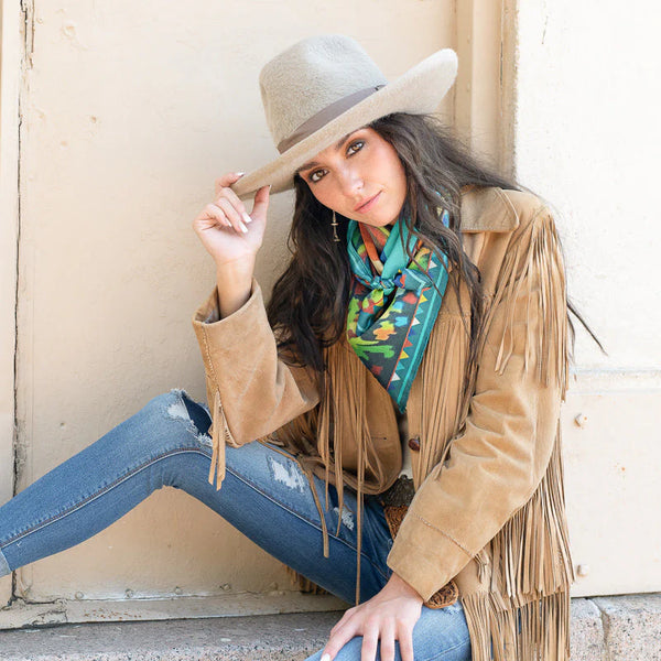 Paint By Numbers - Fringe Scarves