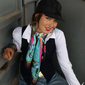 The String of Reality Scarf  - Fringe Scarves