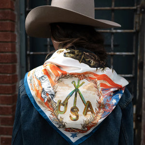 Cowboy Country Scarf - Fringe Scarves