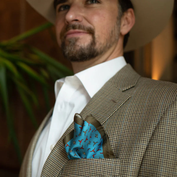 Fringe Pocket Squares - Fringe Scarves