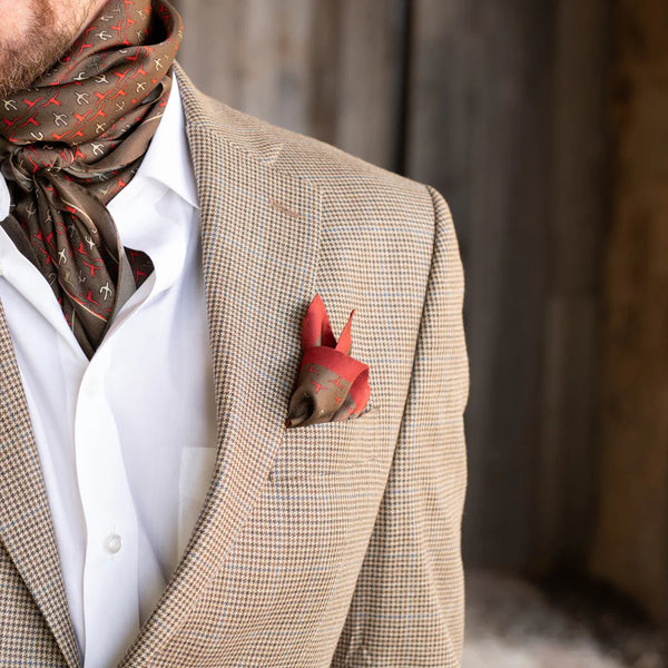Fringe Pocket Squares - Fringe Scarves