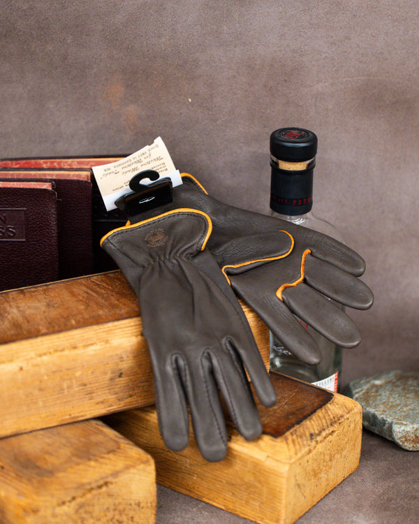 Deerskin Driving Glove Brown - Geier Gloves