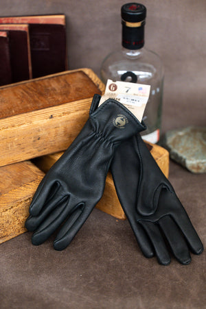 Deerskin Black Dress Glove - Geier Glove