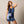Women's Dottie Indigo Dress - Kimes Ranch