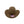 100X 4 1/4F Pecan Felt Hat - American Hat Co.