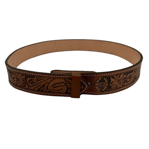 Hamley Floral Combo Straight Belt - Hamley Saddle Shop