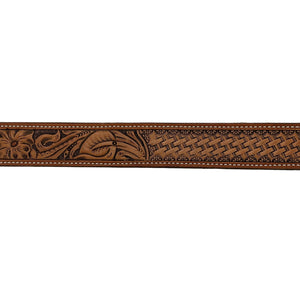 Hamley Floral Combo Straight Belt - Hamley Saddle Shop