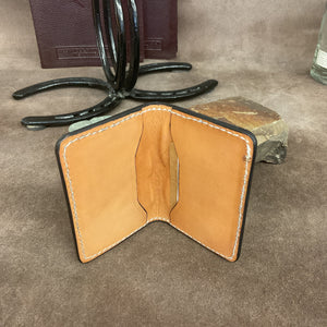 Hamley's Two Pocket Folding Card Wallet - Hamley Saddle Shop