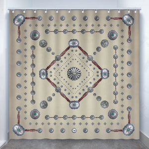 Flagstaff Shower Curtain - Fringe Scarves