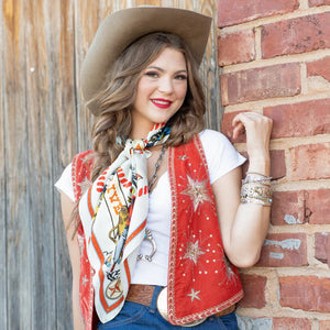 Star of the West - Fringe Scarves