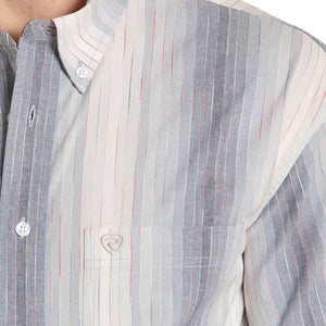 Men's Variegated Stripe Shirt - Rock & Roll Denim