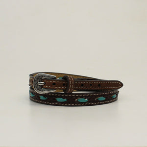 HATBAND 1/2 INCH TURQUOISE LACING - M&F Western Product