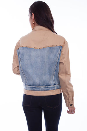 Two-Tone Denim Jacket - Scully