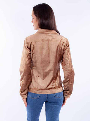 LADIES BURGUNDY JACKET