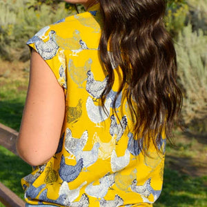Women's The Hen of the Woods Shirt - Cotton & Rye