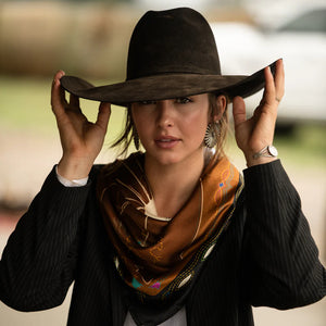 Western Yoke - Fringe Scarves