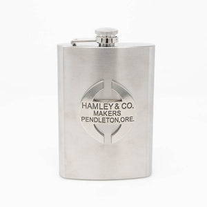 Hamley Barrow H Flask - Heritage Pewter
