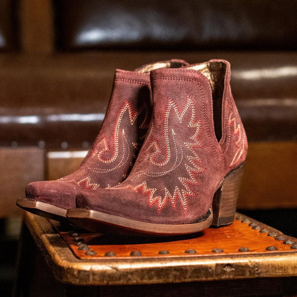 Dixon Merlot Booties - Ariat