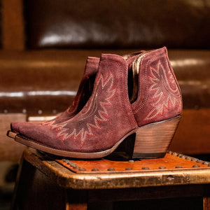 Women's Dixon Merlot Booties - Ariat
