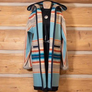 Handmade-Wool-Serape-Turquoise-Coat