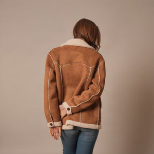 Women's Reversible Tobacco Hanna Jacket - Kimes Ranch