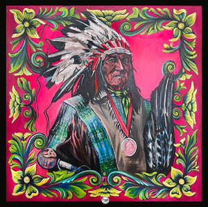 He Dog Scarf  - Fringe Scarves