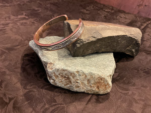 Navajo Copper & Silver Small Bracelet - AAIA Inc.