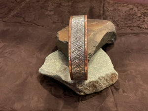 Navajo Copper and Silver Cuff Bracelet - AAIA
