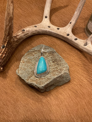 Large Turquoise Pendant