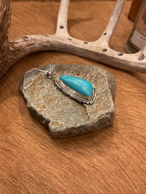 Large Turquoise Pendant
