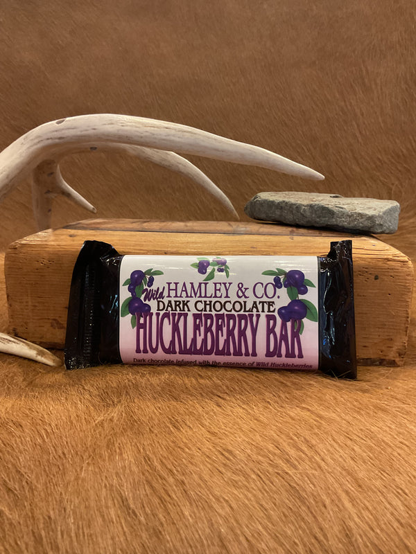 Dark Chocolate Huckleberry Bar