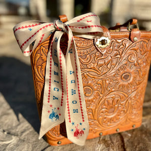 Howdy America Twilly - Fringe Scarves