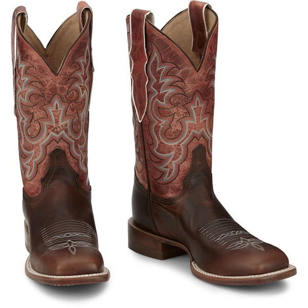 Dusty Cognac Cowhide - Justin Boots