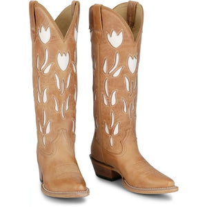 Women's May Antique Tan Cowhide Boots - Justin Boots