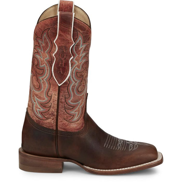 Dusty Cognac Cowhide - Justin Boots