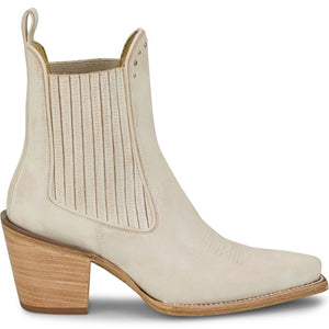 Hart Vintage Ivory Cowhide Women's Boot - Justin