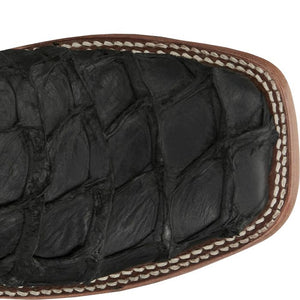 Men's Ocean Front Pirarucu Black Boot - Justin