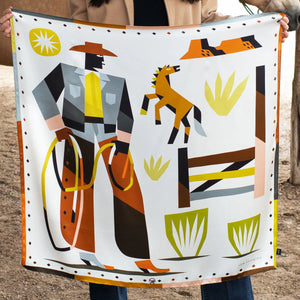 Bronco Buster - Fringe Scarves