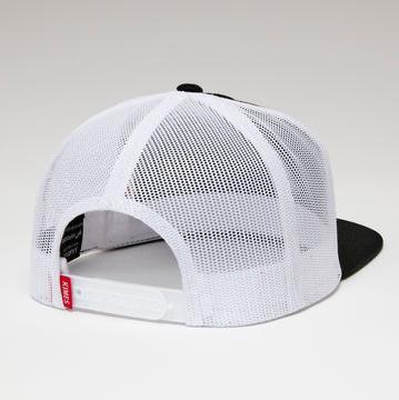 Black White Kimes Ranch Logo Cap