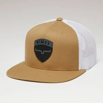 Tan White Kimes Ranch Logo Ballcap