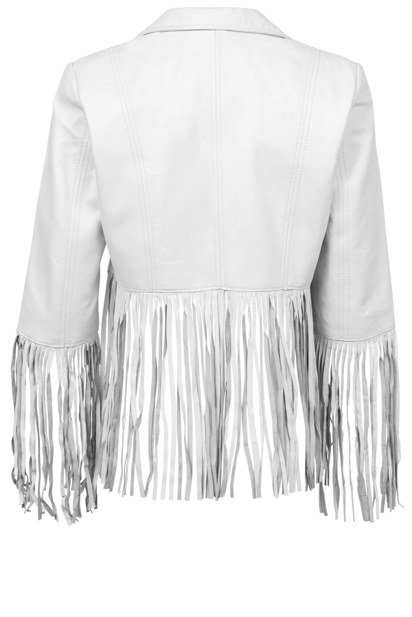 Nappa Fringe Jacket - Cripple Creek