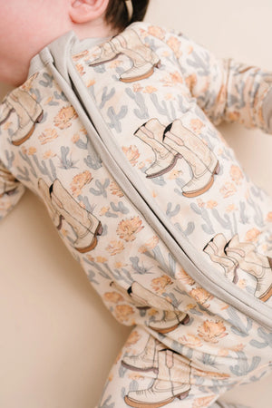 Floral Cowgirl Bamboo Sleeper - Little One Shop
