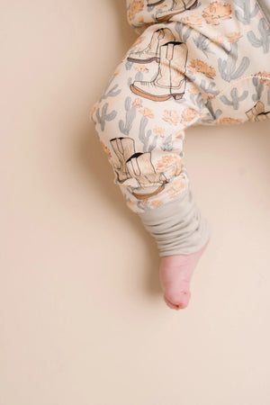 Floral Cowgirl Bamboo Sleeper - Little One Shop