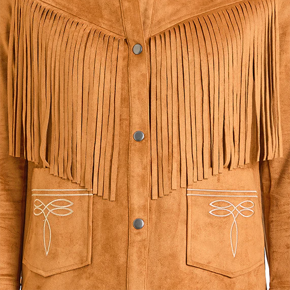 Women's Fringe Boot Stitch Jacket - Panhandle Slim