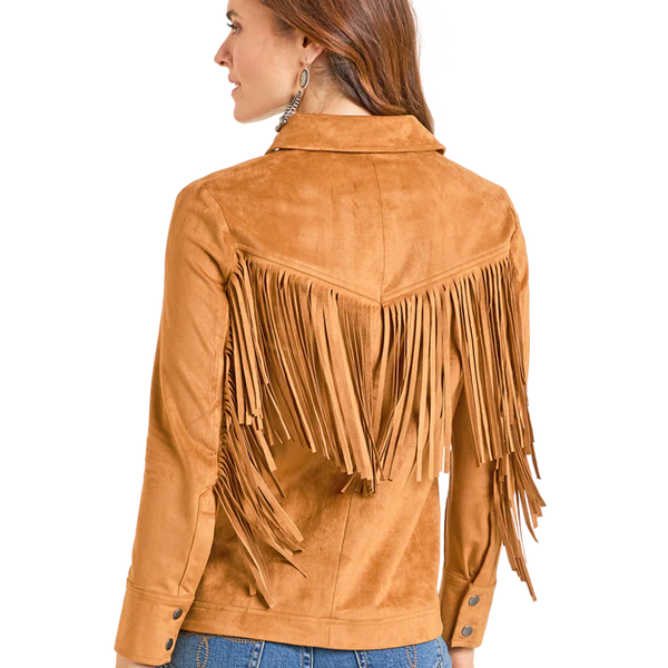Women's Fringe Boot Stitch Jacket - Panhandle Slim