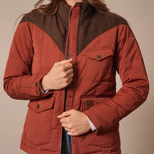 Women's Burnt Red Lenora Jacket - Kimes Ranch