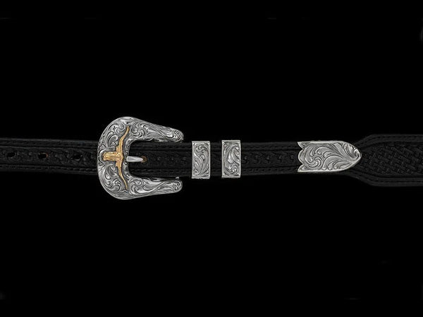 The Longhorn Rancher Buckle - Vogt Silversmiths