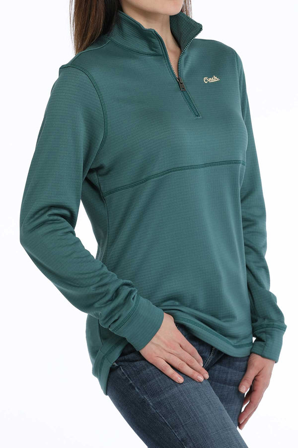 Women's 1/4 Zip Pullover- Cinch