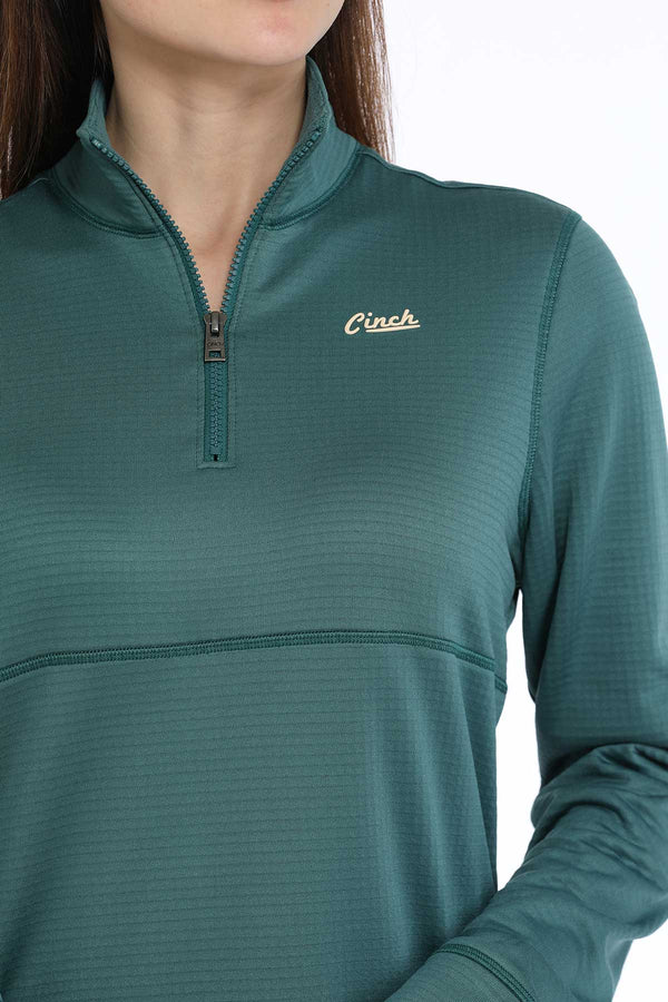 Women's 1/4 Zip Pullover- Cinch